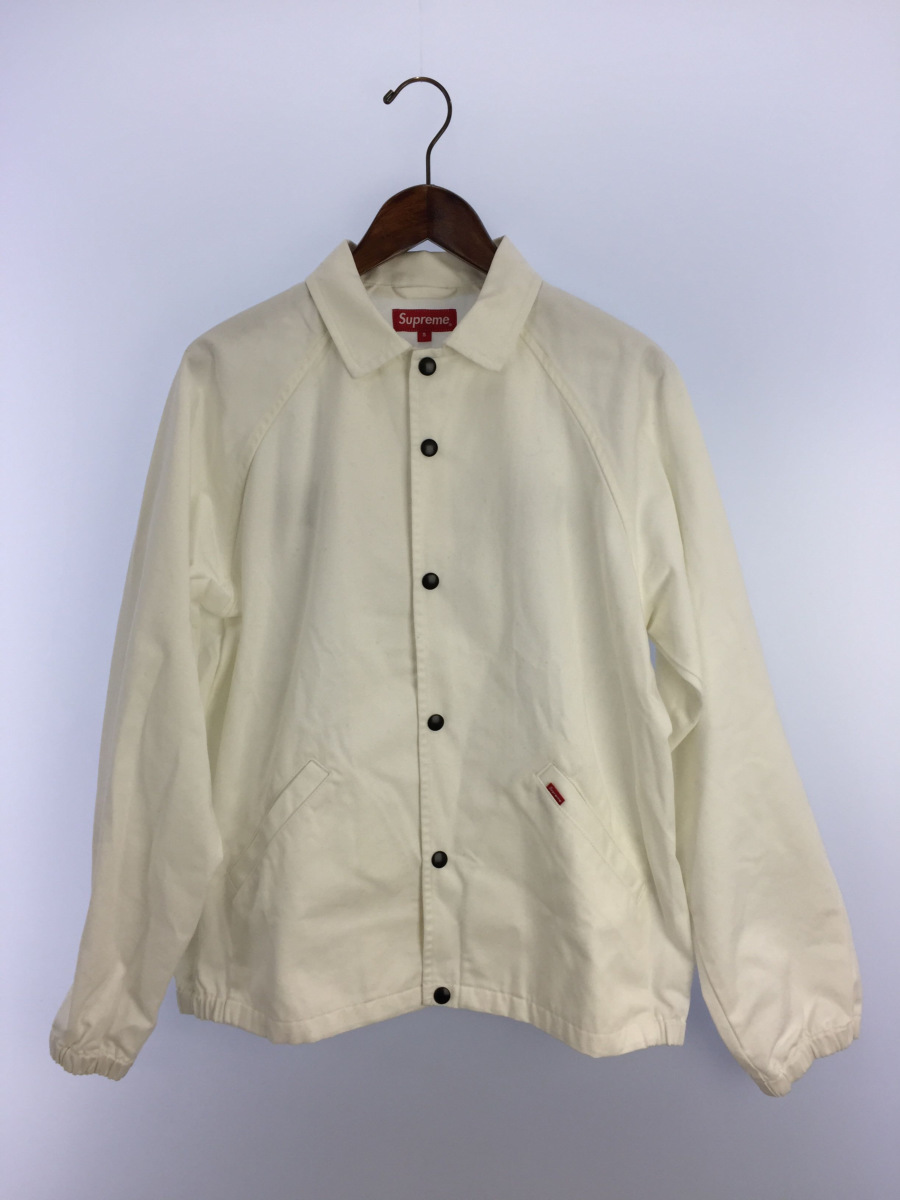 Supreme◇ジャケット/S/コットン/WHT | andrely.com