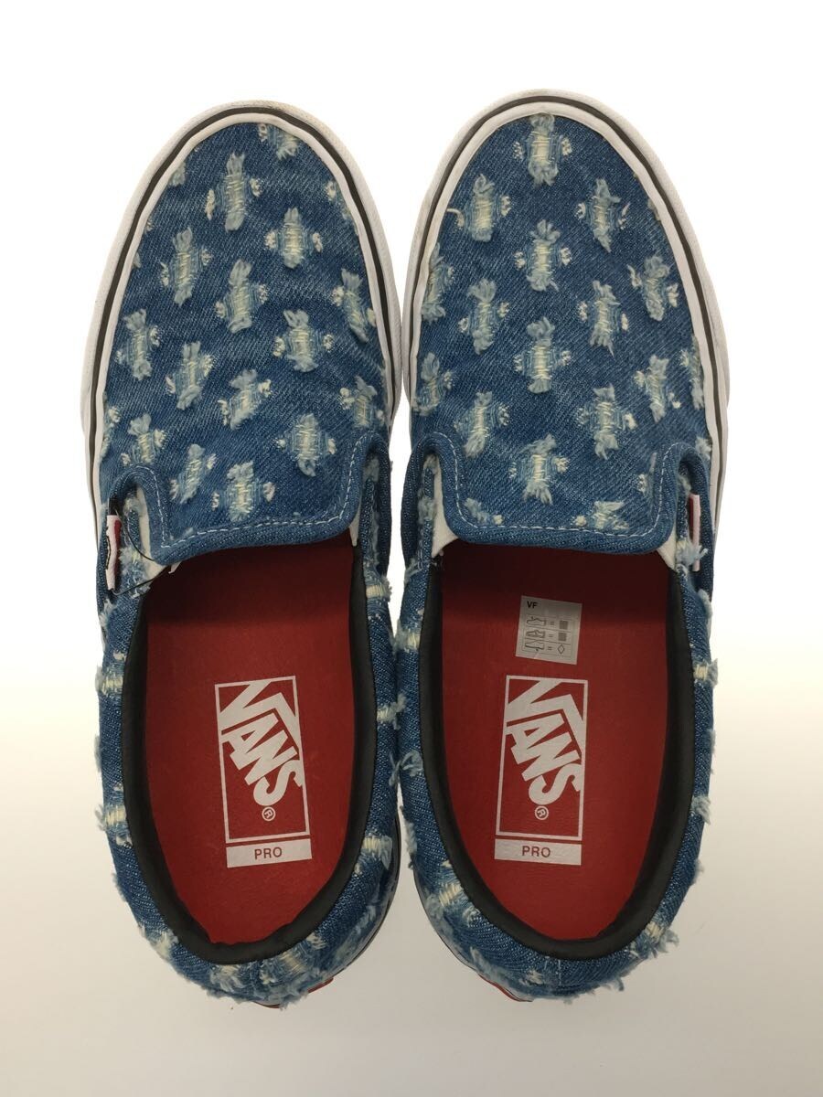 Supreme◇20SS/×VANS/ヴァンズ/Hole Punch Denim Slip-On Pro/26cm