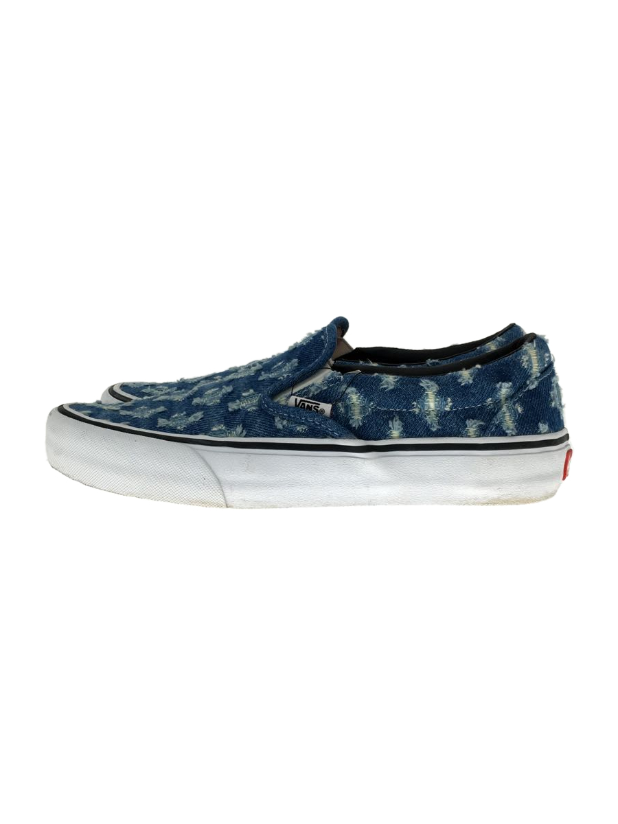 Supreme◇20SS/×VANS/ヴァンズ/Hole Punch Denim Slip-On Pro/26cm