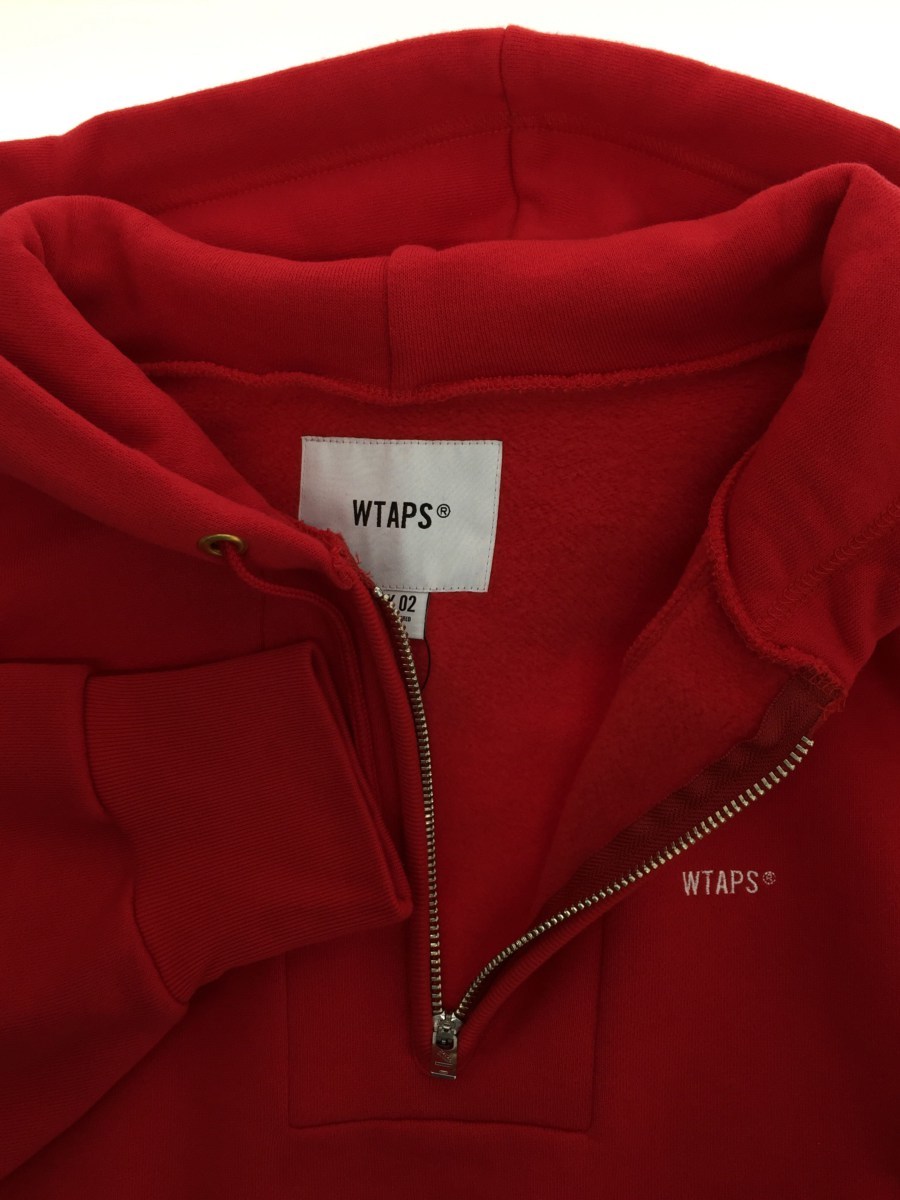 WTAPS◇ロゴプリントパーカー/パーカー/S/コットン/BRD | www