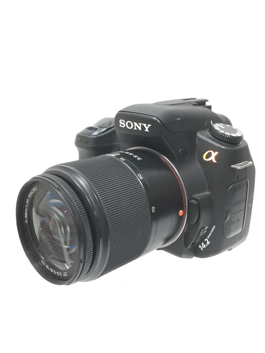 SONY◇デジタル一眼カメラ α350 DSLR-A350K ズームレンズキット