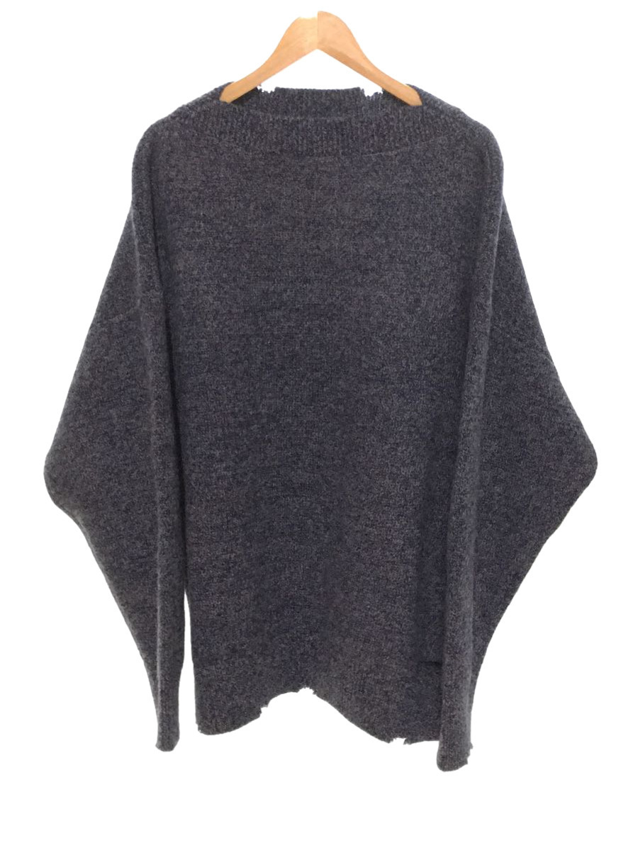 UNUSED◇アンユーズド/セーター(厚手)/22AW/DAMAGE 5G WOOL KNIT/4