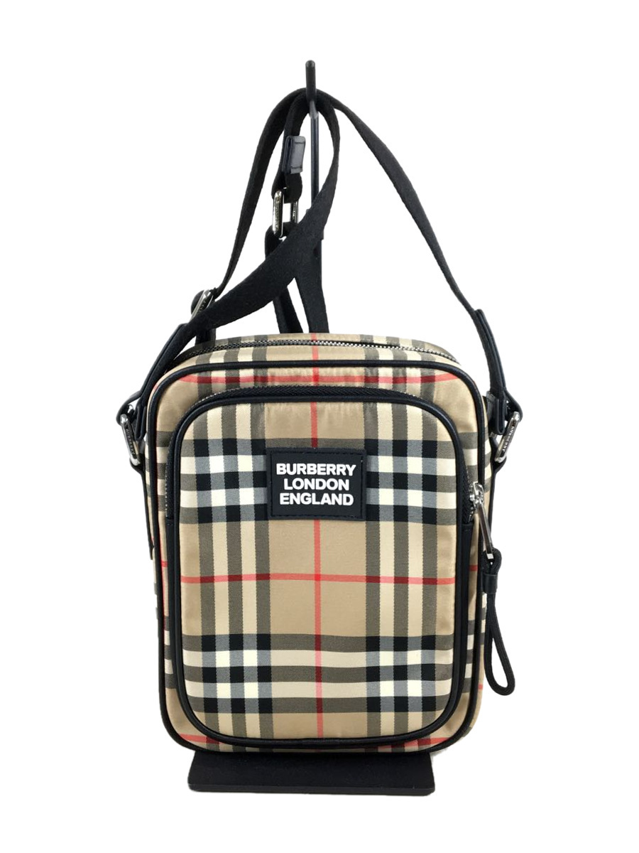 高級素材使用ブランド BURBERRY ヴィンテージチェック柄 クロスボディ