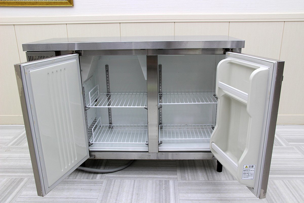  super-beauty goods!20 year made Fukushima gully Ray pcs under freezing refrigerator cold table LMU-121PE compact used 1200×450 store kitchen business use inspection : Hoshizaki 