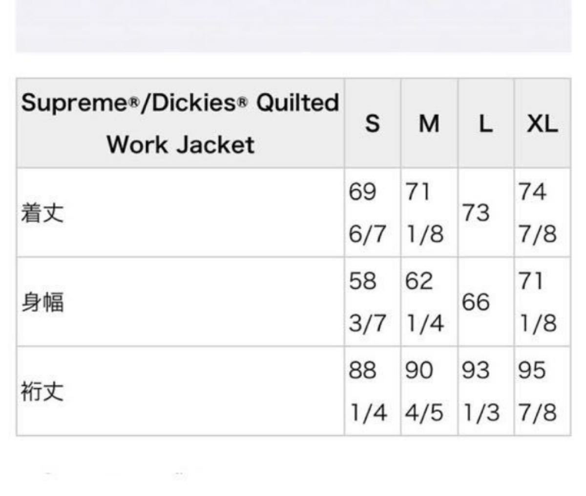 supreme Dickies ワークジャケット　デニムジャケット ディッキーズ 