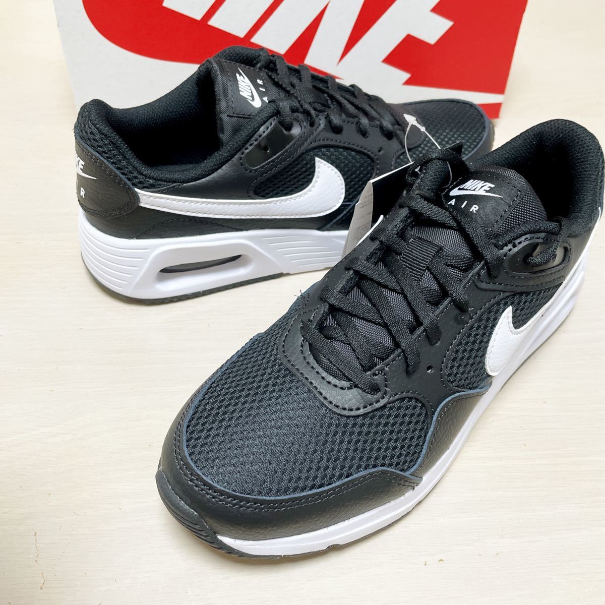 ナチュラルネイビー 新品☆NIKE☆エアマックス☆SC☆ブラック☆24.5cm 通販 新品★メンズ★24.5cm★軽量 幅広 フライニット スニーカー★ブラック