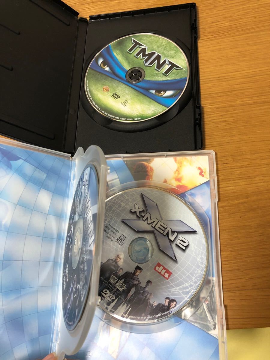 X-MEN1.2＋ミュータントタートルズ　DVD