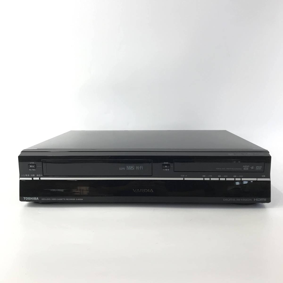 TOSHIBA VTR一体型ハイビジョンレコーダー HDD D-W255K-