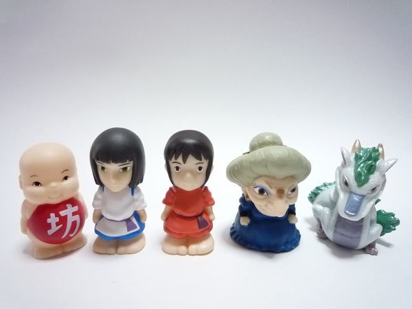 Yahoo!オークション - ジブリ 千と千尋の神隠し 指人形 5種 Yahoo!オークション - ジブリ 千と千尋の神隠し 指人形 5種