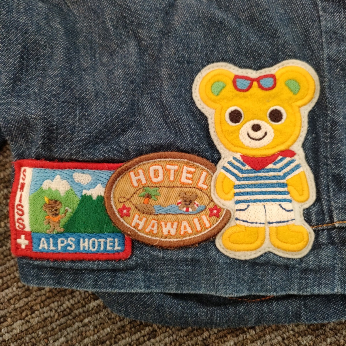 ミキハウス プッチーくん 豪華ワッペン 半ズボン 100|PayPayフリマ