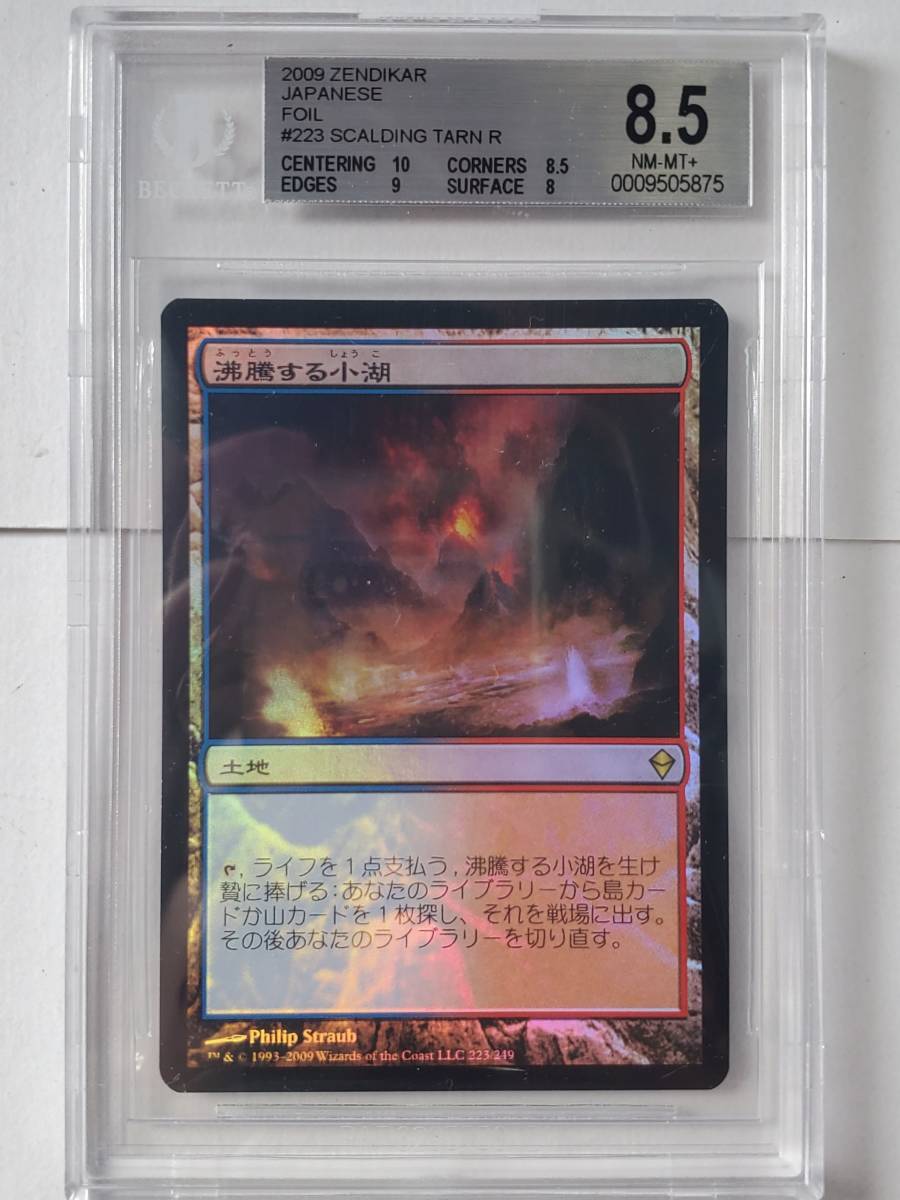 楽天最安値に挑戦】 ○MTG○Foil○ ZE 沸騰する小湖(日本語 BGS 8.5