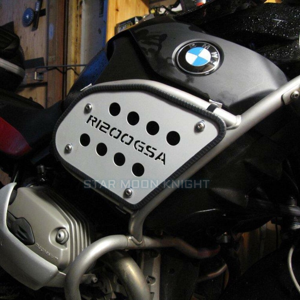 送料無料 Bmw R1200GS Adv 2005-2012 タンクガード 保護 エクステンション アルミ_画像5