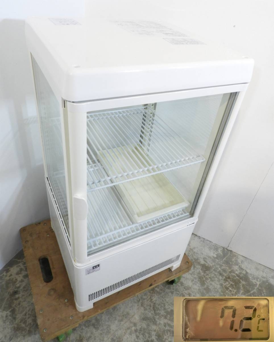 新生活にもぴったり】美品 SANDEN 卓上 小型 冷蔵ショーケース AG-54XE