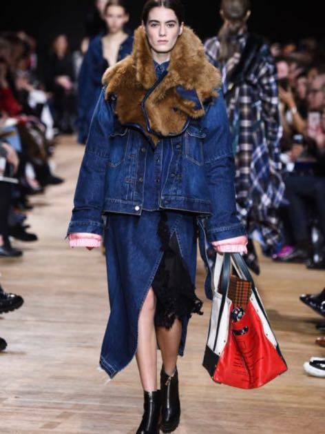辻元 舞 “8万円”『 新品 紙タ+ 替えボタン付』 sacai サカイ 辻元 舞 “8万円”『 新品 紙タ+ 替えボタン付』 sacai サカイ