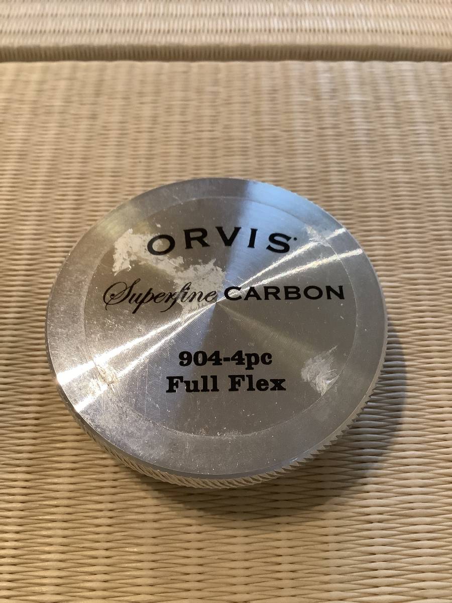 ORVIS Superfine CARBON 904-4pc Full Flex オービススーパーファインカーボン - フィッシング