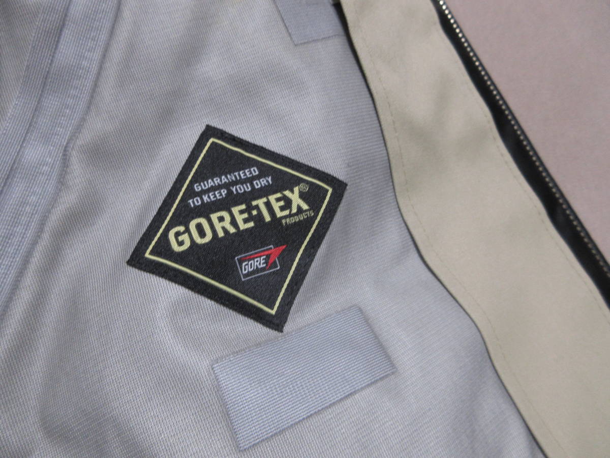  ＊出血90%OFF 8010 GEKKO月光 ライダース ジャケット サイズ46(M) ベージュ 定価132,000円(税込み)GORE TEXアウトドア TOJ363の画像7