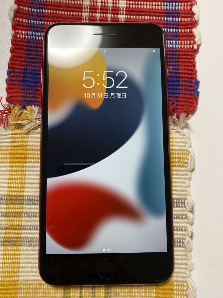 iPhone8plus SIMフリーiPhone RED 256GB 美品 本体のみ cmd-couplings.com