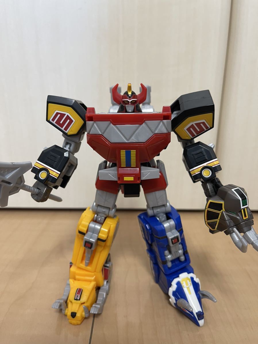 スーパーミニプラ 大獣神 ドラゴンシーザー セット 組立済 恐竜戦隊 ...