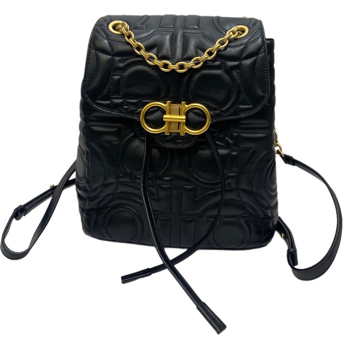 超美品!Salvatore Ferragamo サルヴァトーレフェラガモ レザー