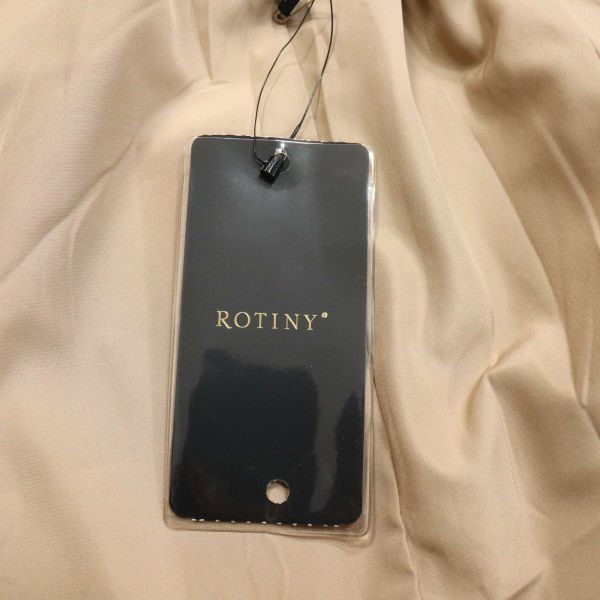 【新品 未使用】 ROTINY ロティニー 秋冬 カルガンラム ファー 切替 ノーカラー コート Sz.48 レディース 大きいサイズ D2T02375_A#N 【新品 未使用】 ROTINY ロティニー 秋冬 カルガンラム ファー 切替 ノーカラー コート Sz.48 レディース 大きいサイズ D2T02375_A#N