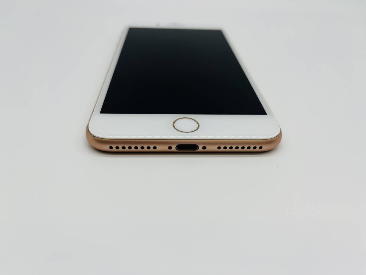 iPhone8Plus 256GB ゴールド/シムフリー/大容量3300mAh新品バッテリー