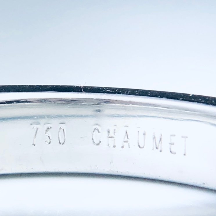 大きな割引 リング ショーメ CHAUMET 【77】 リアン (416) 3.8mm 幅