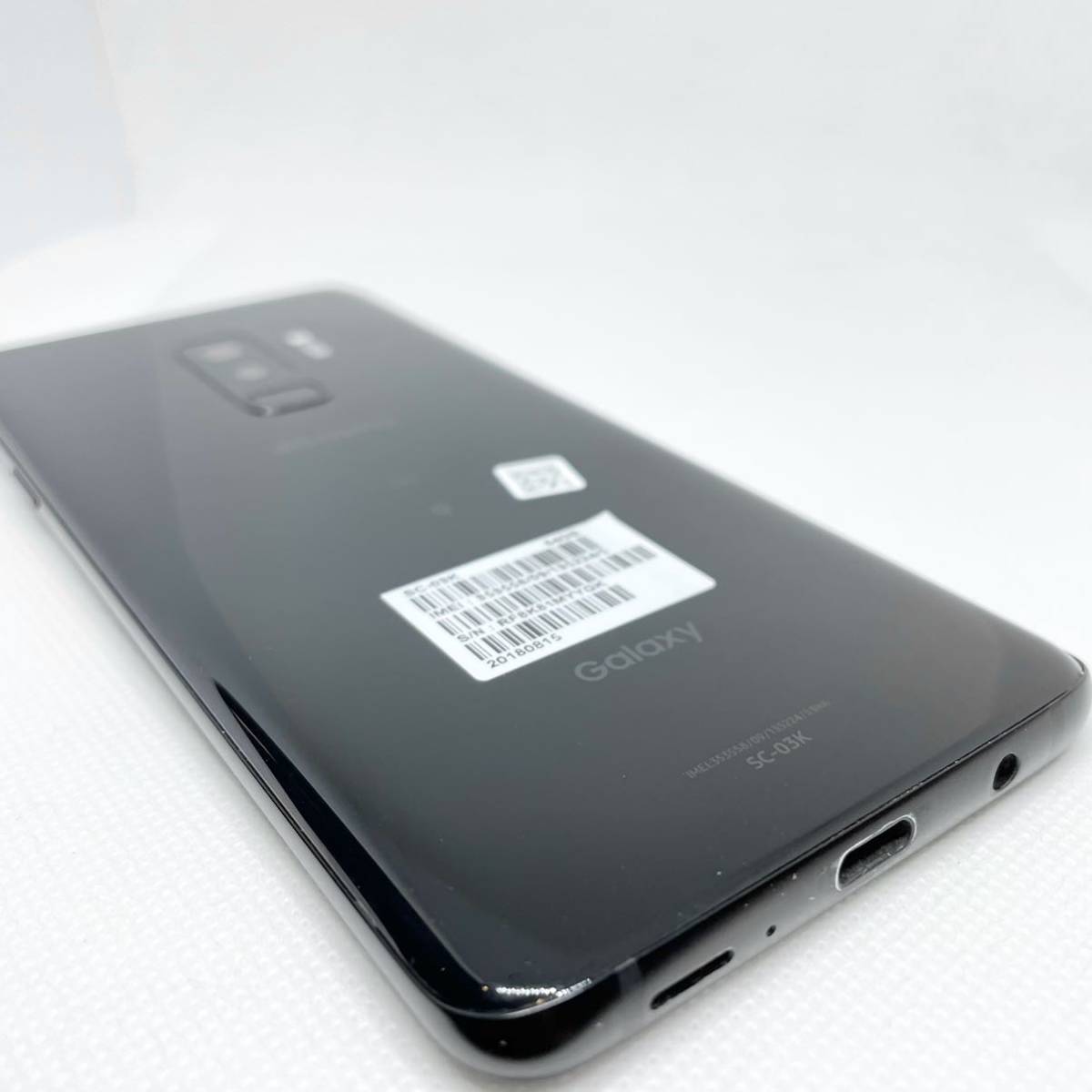Galaxy S9+ SC-03K ブラック simフリー Docomo 109-