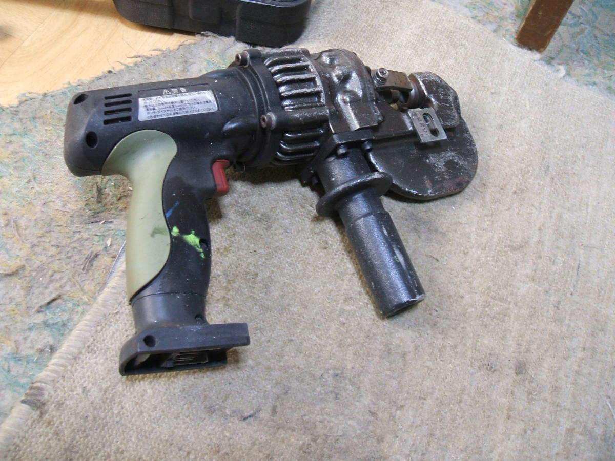 48 【動作良好】育良精機 18V コードレスパンチャー IS-MP15LE