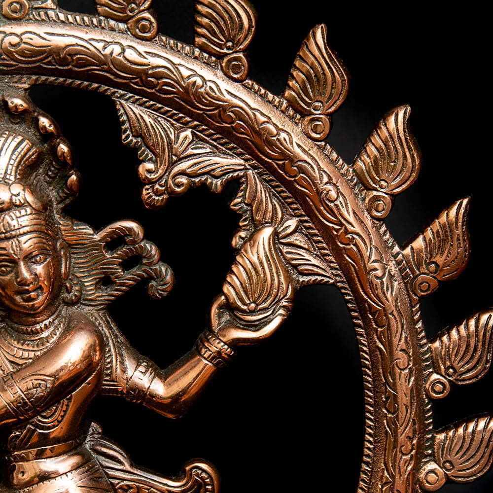 送料無料 シヴァ シヴァ像 神様像 ナタラジ ダンシング・シヴァ（41cm） ヒンドゥー教 ナタラージャ_画像4