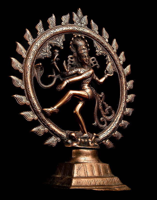 送料無料 シヴァ シヴァ像 神様像 ナタラジ ダンシング・シヴァ（41cm） ヒンドゥー教 ナタラージャ_画像2