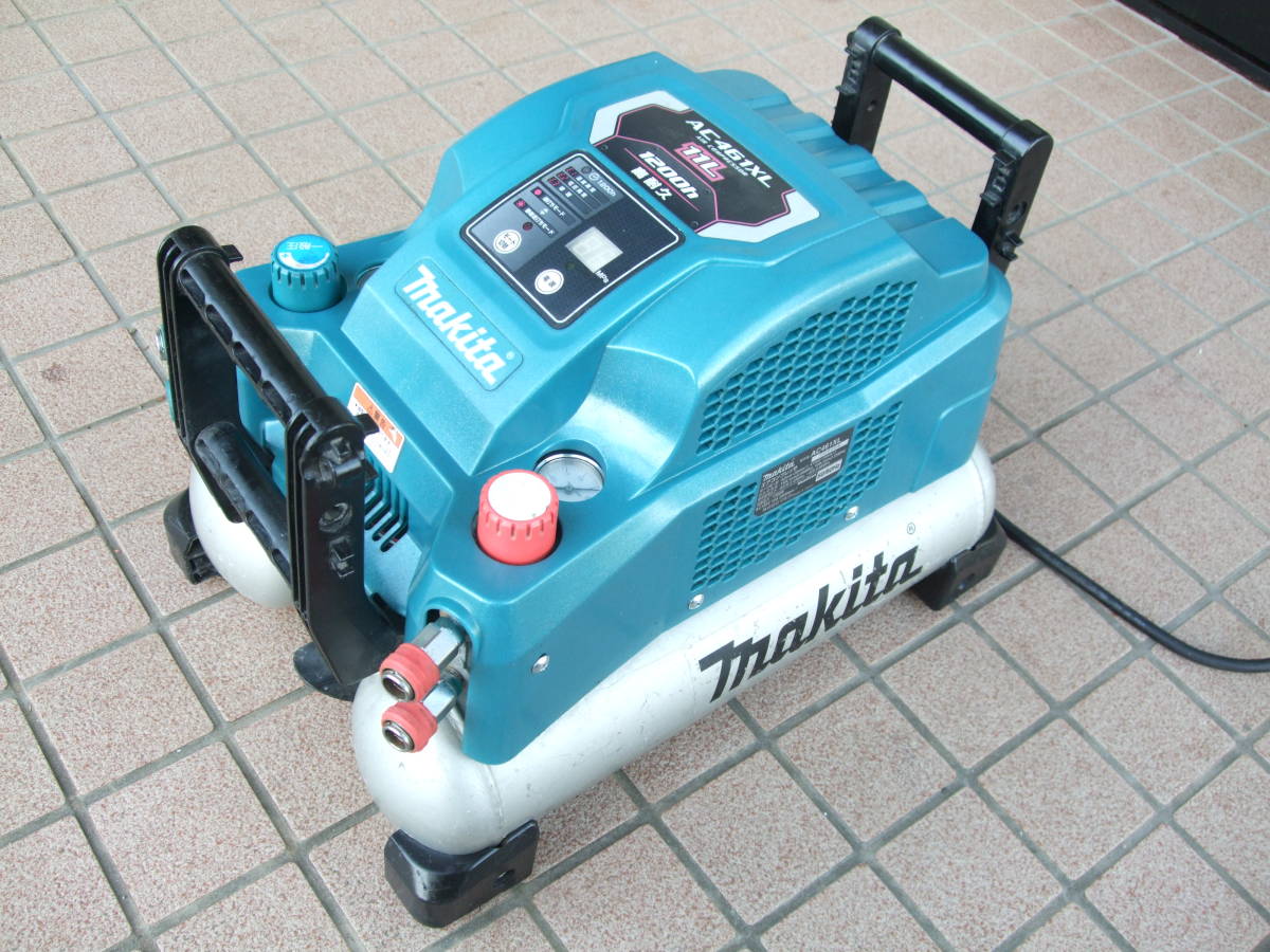 満タン早い” マキタ makita エアーコンプレッサー AC461XL 稼動品 S