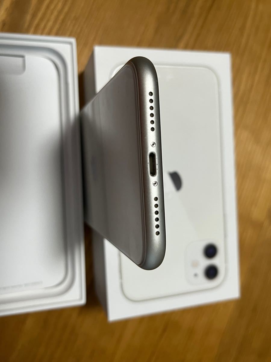 iPhone11 128GB ホワイト【美品】キャリア docomo|Yahoo!フリマ(旧