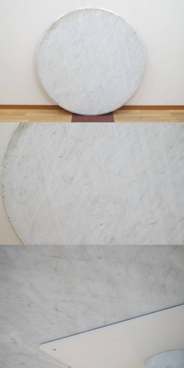 東ハ:【大理石】テーブル 幅約130㎝ 高さ約69㎝ 天板厚さ約20㎜ ダイニングテーブル 食卓 リビングテーブル モダンインテリアの画像9