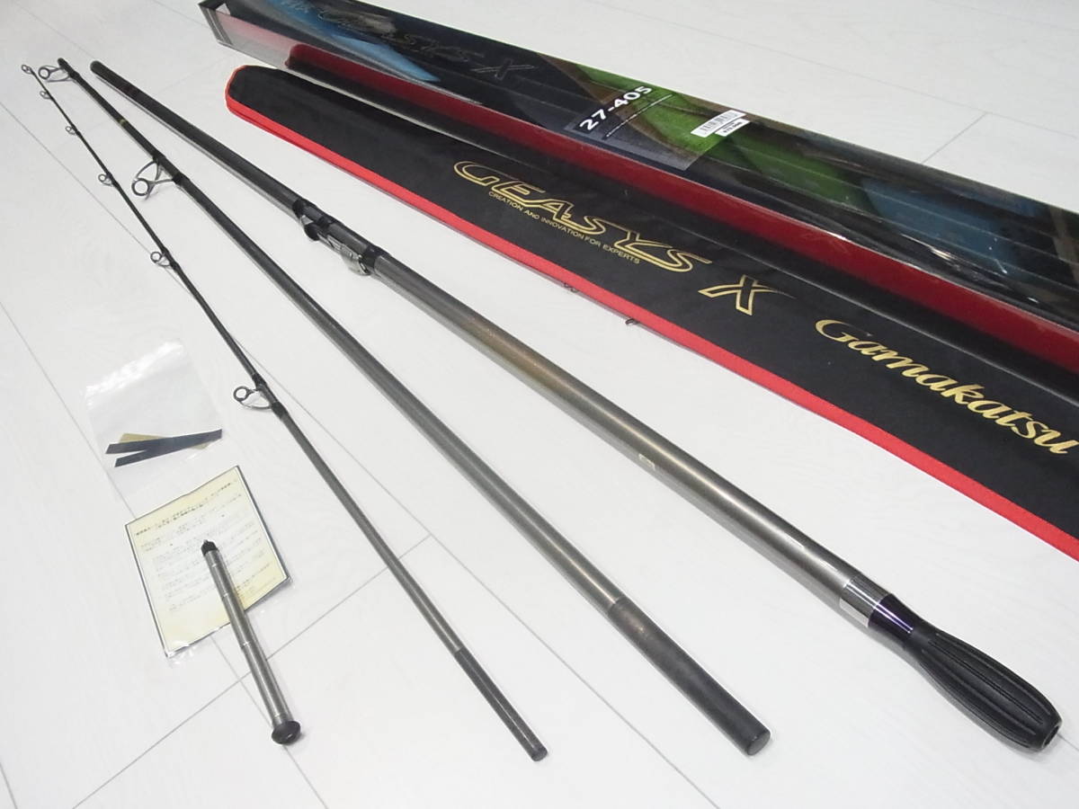 Yahoo!オークション - 美品↑ がま投 ジーシスX 27‐405 定¥80 Yahoo!オークション - 美品↑ がま投 ジーシスX 27‐405 定¥80