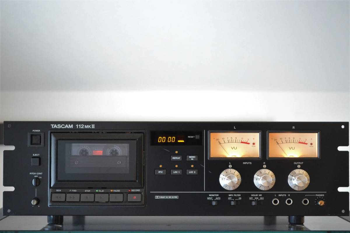 TASCAM 112MK2 （送料無料） 3モーター プロ用カセットデッキ ☆ TEAC