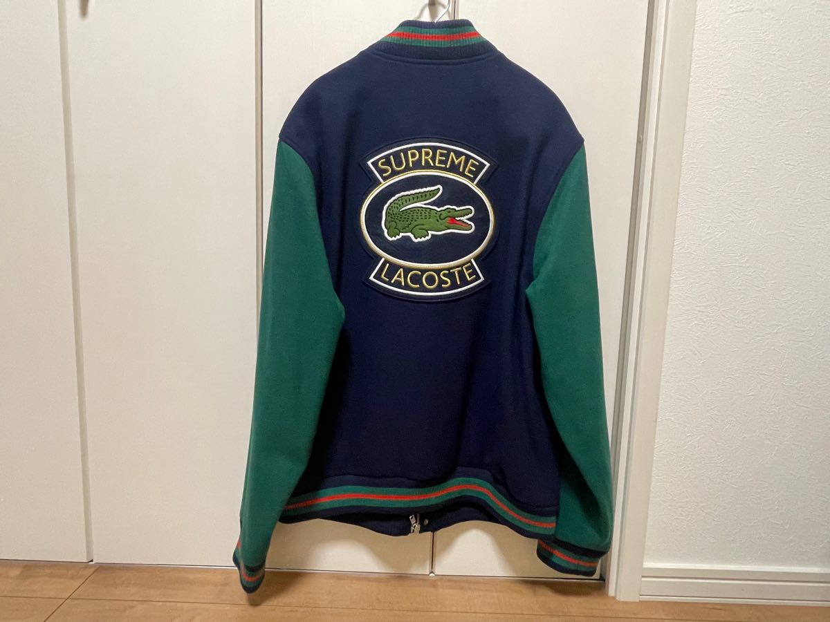 Supreme Lacoste Wool Varsity Jacket M|Yahoo!フリマ(旧PayPayフリマ)