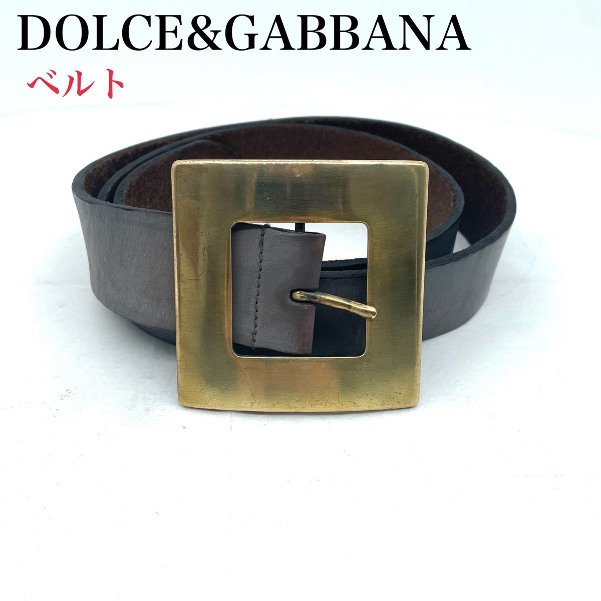 DOLCE&GABBANA ドルチェ&ガッバーナ ベルトドルガバ 革ベルト メンズ