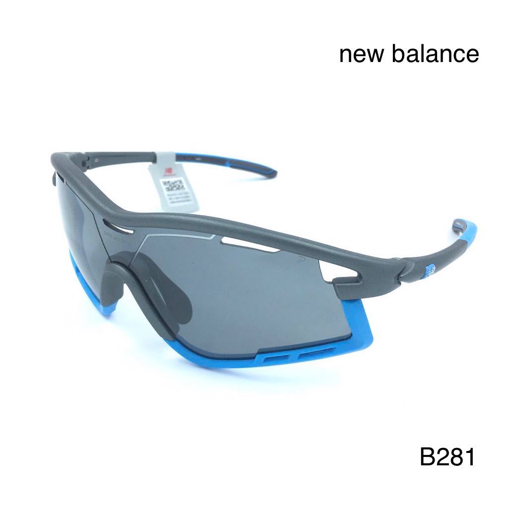 本物品質の new balance NB08087-C3 スポーツサングラス