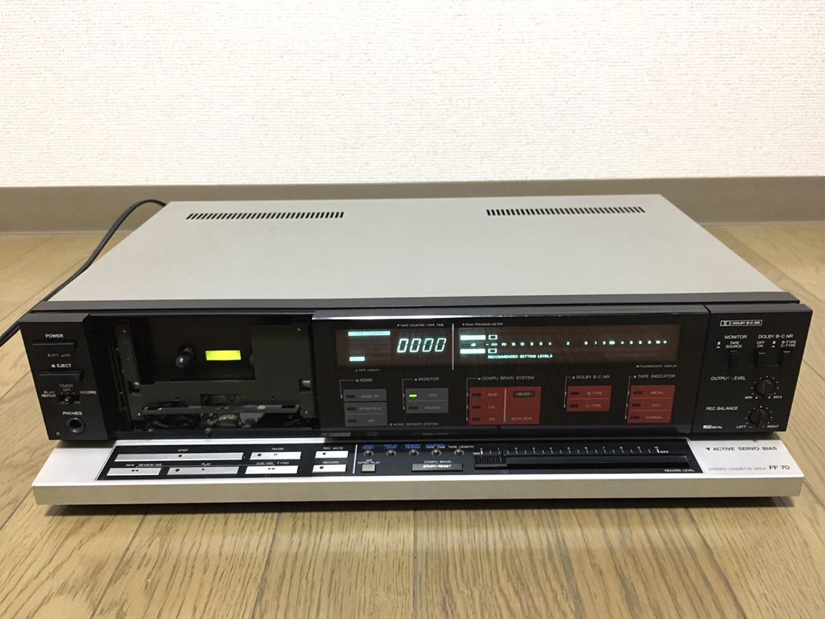 Yahoo!オークション - AIWA/アイワ カセットデッキ AD-FF70 tktkt Yahoo!オークション - AIWA/アイワ カセットデッキ AD-FF70 tktkt