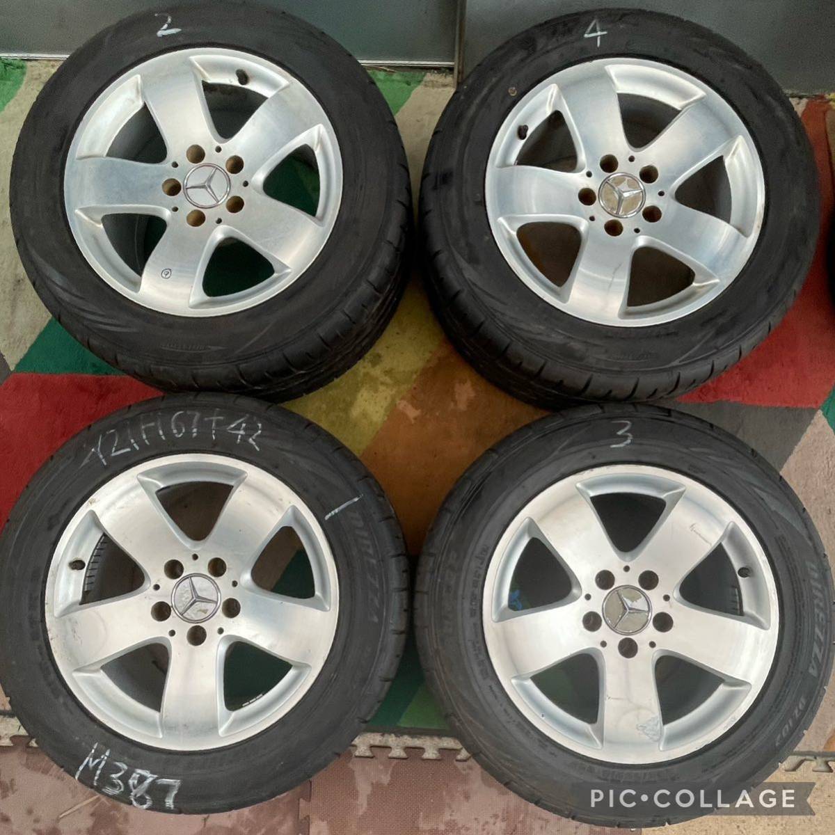 GINGER掲載商品】 ベンツ 純正ホイールEクラス W211 16インチ タイヤ