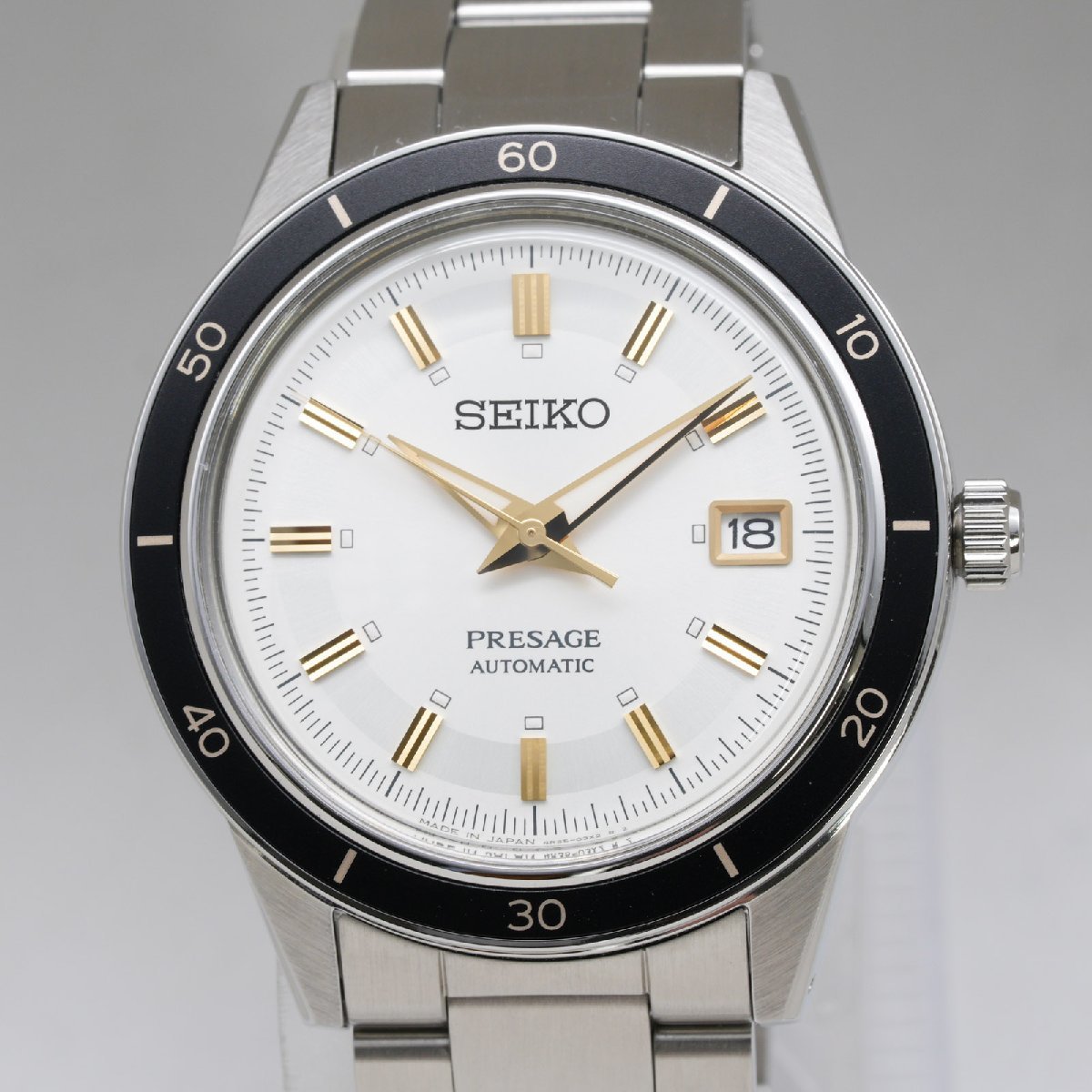セイコー SEIKO 腕時計 プレサージュ SARY193 白文字盤 自動巻 メンズ