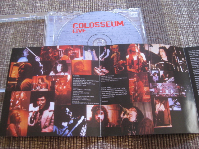 ☆コロシアム♪COLOSSEUM LIVE＋1☆Castle ESMCD 641☆UK盤☆CD☆_画像2