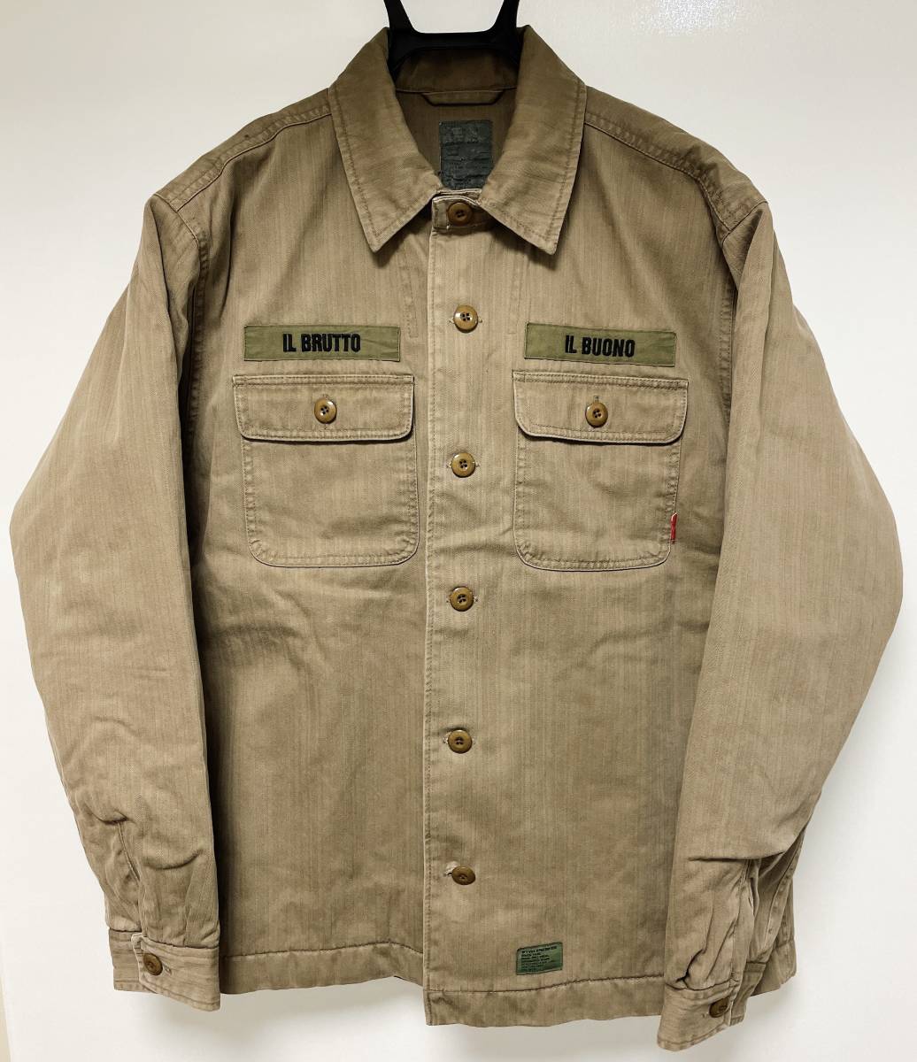 WTAPS “ BUDS ” SHIRTSJACKET, FATIGUE, COTTON, HELL IN BONE OLIVE DRAB M ／ ダブルタップス.DESCENDANT.FPAR