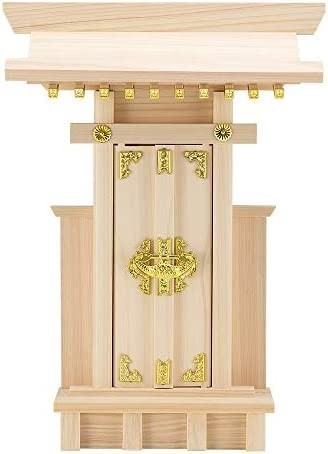 いいスタイル 仏壇屋 新品 証明書付 袖付大神宮(高さ35cm×巾27cm