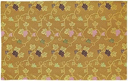 na-... Chan atelier grape pattern sutra desk .. gold . rug fire prevention processing 2 shaku 5 size for new goods size 42cmx66cm (25 number 002. gold )