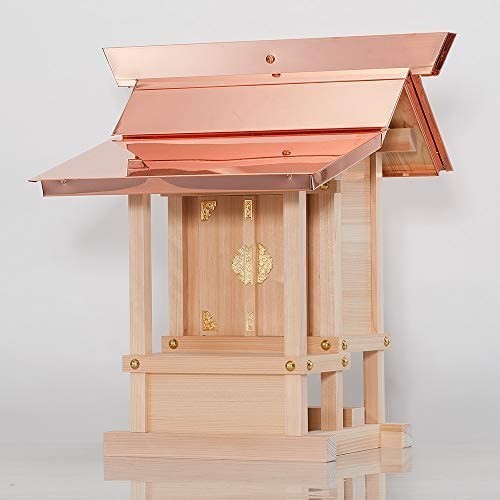 仏壇屋 滝田商店 外宮 小型板宮造り(木印) 7寸(高さ54cm×棟巾50cm