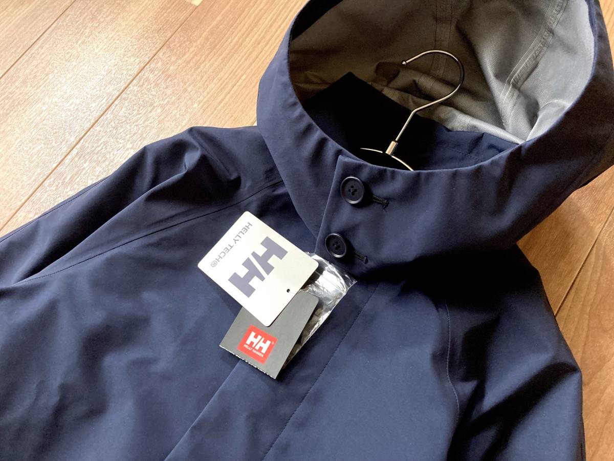 3.5万★防水・撥水・透湿性★ HELLY HANSEN / W Tin Coat / HB ヘリーブルー / WM / ヘリーハンセン ステンカラー コート_画像6