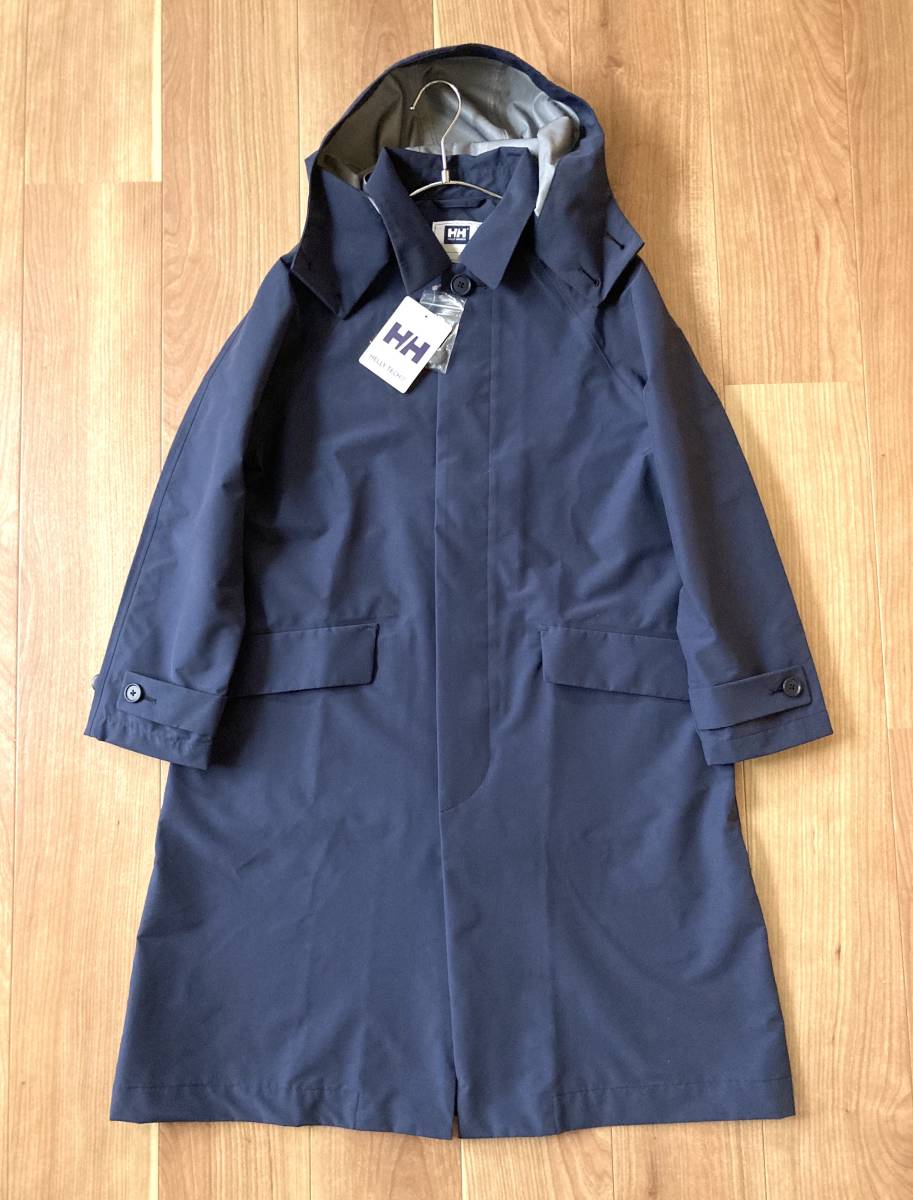 3.5万★防水・撥水・透湿性★ HELLY HANSEN / W Tin Coat / HB ヘリーブルー / WM / ヘリーハンセン ステンカラー コート_画像2