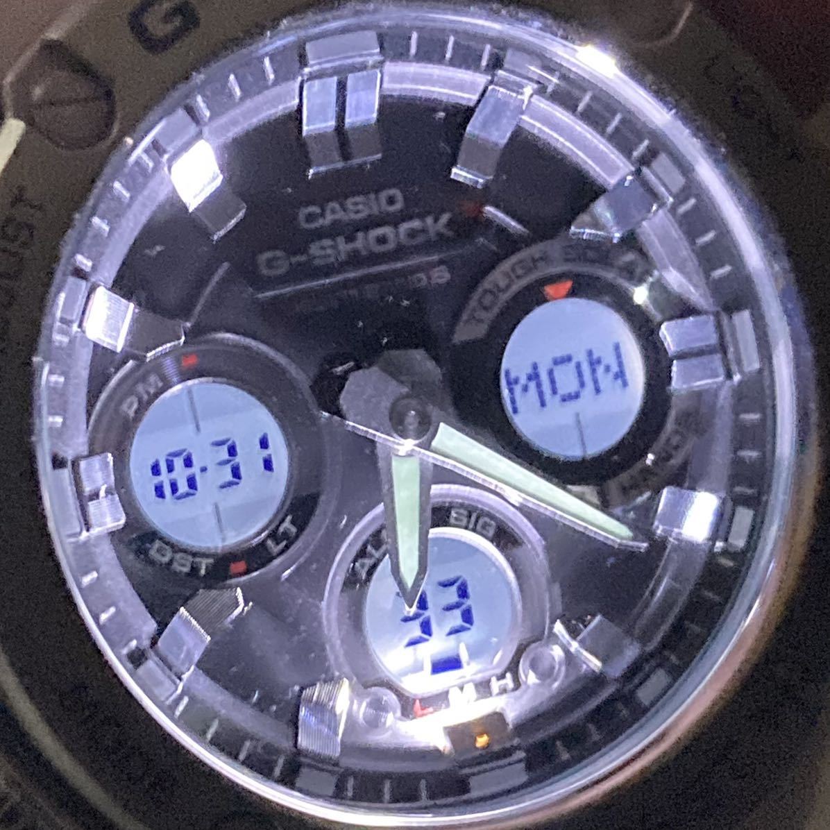 未使用同様 極美品 G-SHOCK GST-W110-1AJF G-STEEL Gスチール タフ