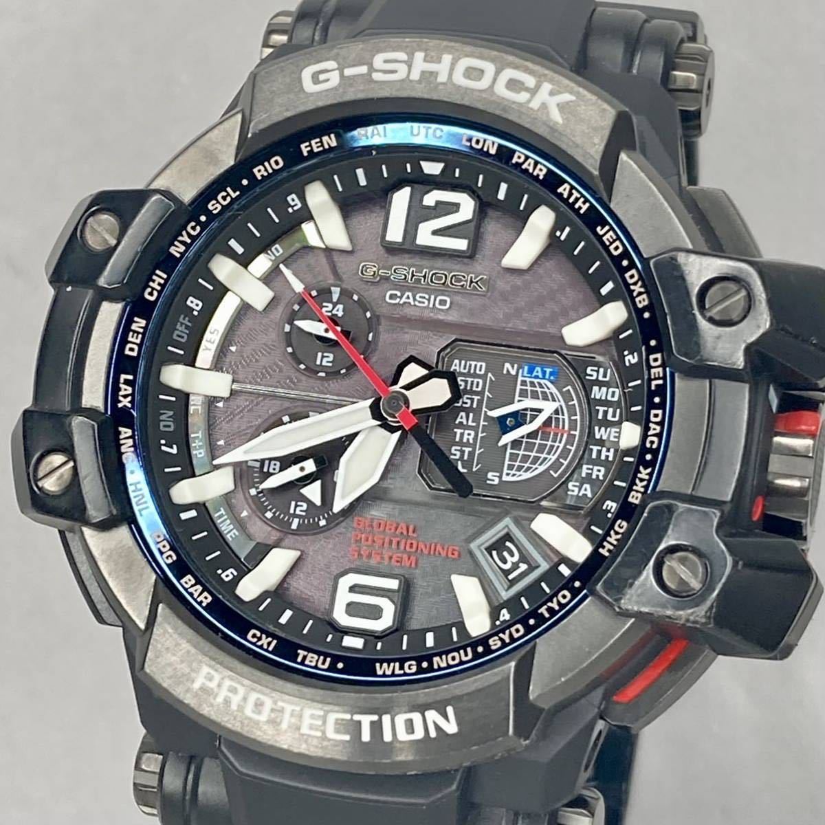 電池新品 極美品箱説保証付G-SHOCK GPW-1000-1AJF グラビティマスター
